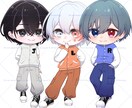 2〜3等身のＳＤキャラを描きます むちむち〜定番の体型まで対応可◎ イメージ10
