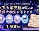 文系大学受験の悩みに現役大学生が答えます 合格も不合格も経験した大学生が本音で回答します イメージ1