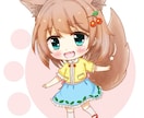 ぷにっとしたかわいいミニキャラを描きます 可愛いくてPOPなイラストをお届けします！ イメージ1