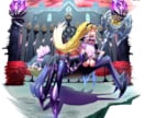 キャラクターの立ち絵、一枚絵を作成します 邪悪なキャラデザやモンスター娘が得意ですモンスターも可能です イメージ1