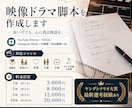 ショートドラマの脚本を作成します ヤングシナリオ大賞最終選考を活かした心に残る物語を創作します イメージ1