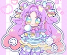 かわいいSDイラスト描きます アイコン・サムネ・グッズイラストなど幅広い使用用途で受付中◎ イメージ1