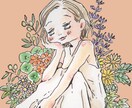 ガールイラスト描きます 商業利用可◇ゆるタッチな女の子をお求めの方に。 イメージ1