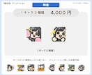 ゆるい【絵文字】アニメーション描きます Twitchの絵文字に使える！ゆるいイラスト素材です イメージ2