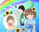 イラスト書きます ツイッターヘッダー、チラシイラストなどなど イメージ4