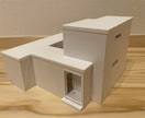 白模型(S=1/50)　建築模型を製作いたします 計画提案・記念品などに！⭐︎送料込み⭐︎ イメージ6