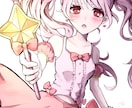 ご要望に沿った可愛いイラスト、描きます SNSアイコン、歌ってみたサムネイル等に！丁寧に仕上げます♪ イメージ1