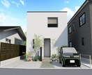 戸建住宅の外観・外構CGパース制作ます 外構施工店・戸建工務店様向け　販売促進・お客様提案用に イメージ9