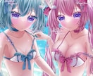 修正何度でも♡萌え系絵柄であなたのアイコン描きます 可愛い女の子のイラストが得意です！ イメージ3