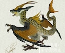 ゲーム用イラスト、立ち絵などを描きます 唯一無二のモンスター、ドラゴン、動物、ケモノなどを描きます イメージ1