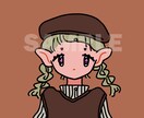 SNSアイコンに使える人物イラスト描きます SNSなどのアイコンに使える、シンプルおしゃれなイラスト。 イメージ5