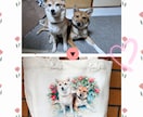 ペットの写真からうちのこトートバッグをつくりします 名前入りで世界に一つのトートバックをお届け イメージ4