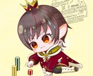 SNS用のちびキャラアイコンを描きます ふんわり優しい色塗りのイラストを制作します イメージ3