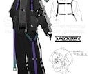 立ち絵制作いたします ご希望の立ち絵・キャラクターデザインを制作します イメージ9