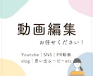 YouTube/SNS/PR動画など編集します YouTube/SNSなど　女性編集者が丁寧に制作します イメージ1