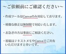 Canvaで迅速に資料作成いたします 個人事業主様・サロン経営者様等の資料作成代行します！ イメージ4