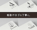 垢抜けロゴを丁寧に。名刺やショップカードも作れます 購入前のご相談OK。まずはロゴ1案、無料で提案作成します イメージ1