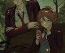 立体感、空気感のあるイラスト作成いたします アイコン、サムネイル、立ち絵、1枚絵など イメージ9
