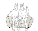 高品質！シンプルイラスト制作いたします 商用OK!かわいくてあたたかみのあるシンプルイラスト♡ イメージ5