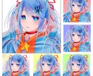 目を引くアイコンイラスト！レンタルします SNS、配信アプリでアイコンが定まらないあなたへのサポート イメージ6