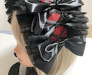 ヘッドドレス製作します オリジナル１点もの！アイドル、V系、ロリータさん イメージ3