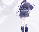 透明感あるキャラの立ち絵・全身絵を制作します ご相談のみもお受けしております！ イメージ1