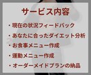 プロがダイエットのオーダーメイドプランを作成します あなたの目標に合わせたダイエットプランの作成をします イメージ4