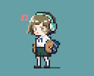 SNSアイコン等に使えるドット絵作成します 主に48*48〜64*64サイズでドット絵を作っています。 イメージ1