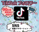 TikTokのフォロワー拡散して100人増やします 【保証付】TikTok/フォロワー/世界中拡散 イメージ1