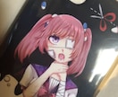 ケース代込！イラスト付きiPhoneケース作ります ラフ修正無制限！ミニキャラ or しっかり絵！ イメージ3