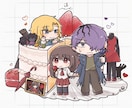 SD+スイーツお描きします かわいいSDキャラはいかがですか？ イメージ6