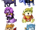 かわいいアニマル化イラスト、アイコン描きます あなたを犬や猫にしたかわいいデフォルメを描きます！ イメージ3