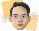 あなたに”そっくり”なSNS用のアイコンを描きます あなたに”そっくり度80％”のアイコンを丁寧に描きます！ イメージ6