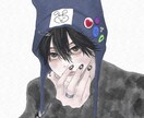 静かな雰囲気の中性的メンズイラストを描きます SNSアイコン・立ち絵向けの、感情と余白を大切にした一枚 イメージ3