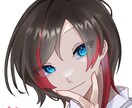 透明感あるイラストでアイコン制作致します SNSで使用するオリジナルキャラクターアイコンが欲しい方へ イメージ2