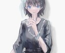アイコンやバストアップイラストお描き致します かっこいい系、可愛い系などご希望のイラストお描き致します イメージ2