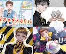 動画や配信用に！綺麗で映えるイラスト描きます 企業V様、大手事務所所属V様案件実績あり！ イメージ8