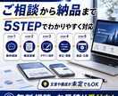 法人様に信頼感のあるサイトを制作します 法人向け特化のオーダーメイドサイトを制作します イメージ3
