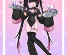 かわいいイラストをお届けします キャラクターのデザインや衣装デザインも可能！ イメージ6