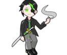 プロチーム風のかっこいいアイコン作成します SNS,YouTubeのアイコン,立ち絵の使用も可 イメージ4