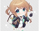 商用利用◎ミニキャラ制作します 【可愛いデフォルメイラスト】グッズや動画素材などに！ イメージ1