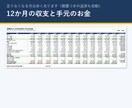 整体院の創業融資用 収支計画Excelを販売します 公庫の創業計画書に写すだけ。根拠の文章も自動 イメージ2