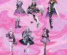 可愛いキャラクターイラストを制作します 繊細で丁寧な塗り・描き込みでキャラを表現できます！ イメージ5