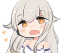 SNSアイコンや、一枚イラストなどを制作します ふわふわした感じで描いています！！ イメージ10