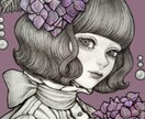 ダークで可愛い一枚絵描きます パッと目を惹く一枚絵、お任せください❤︎ イメージ1