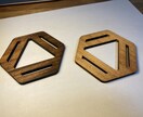 アクリル・木のレーザーカット・彫刻承ります CO2レーザー加工機なら透明なアクリルも切断できます イメージ4