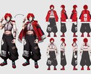 商用利用可・配信やTRPGで使える立ち絵描きます あなたが一番求めるキャラ作ります イメージ5