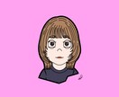 最短１日！おしゃれな似顔絵イラスト描きます お写真・顔画像を元に、似顔絵イラスト・アイコン描きます！ イメージ3
