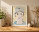 あなたの大切な方に贈る似顔絵描きます 優しい似顔絵描きます。大切な方を笑顔にする似顔絵描きます。 イメージ3