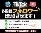 TikTokの多国籍フォロワー増加させます 期間限定で1月15日まで特別価格にて出品中！ イメージ1